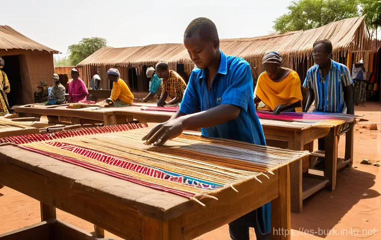부르키나파소의 주요 박물관 및 역사 유적지 - **Vibrant Artisan Village in Ouagadougou**
"A bustling, open-air artisan village in Ouagadougou,...